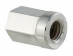 Wheel stud Nut M8 x 1,25 mm Hex - Chrome