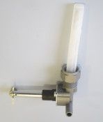 Fast flow side exit fuel tap